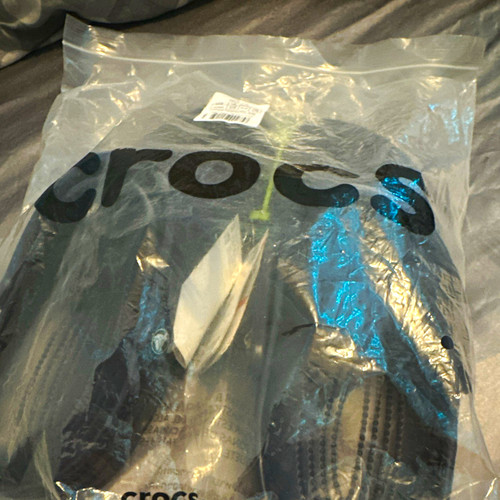 Crocs meleen navy slider - meleen,