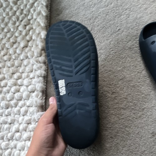 Crocs mens black slider - black,
