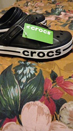 Crocs men black white - crocs, men’s
