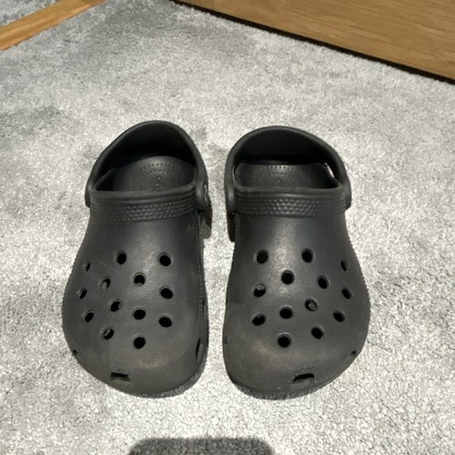 Crocs classic black clog - black,