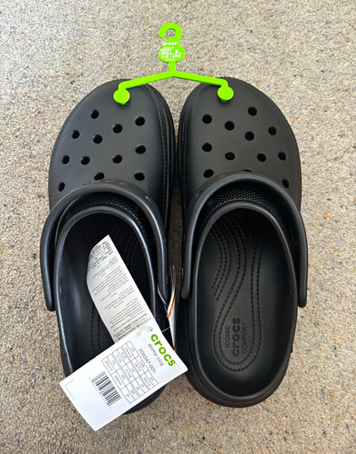 Crocs stomp clog black slip - stomp, slip-on