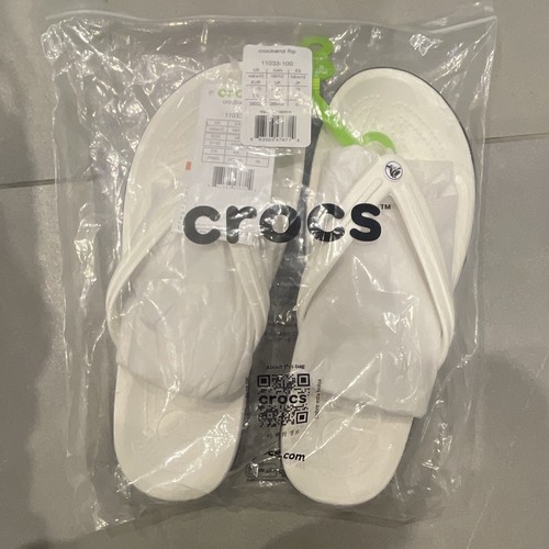 Crocs crocband flip - flip, white