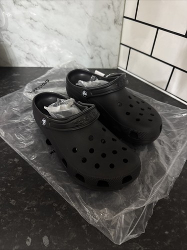 Men croc black brand - brand, new