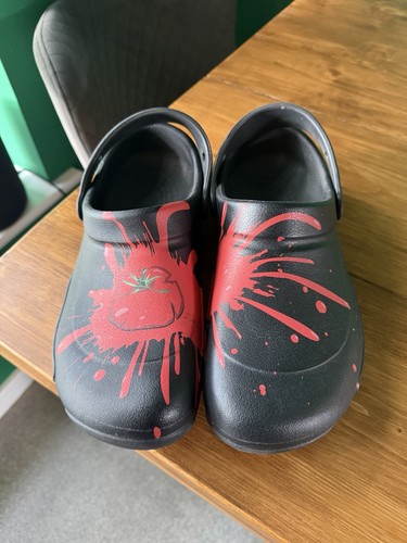 Crocs black red - black/red, slip-on