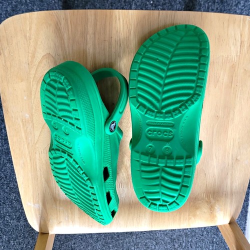 Crocs green classic clogs - green,
