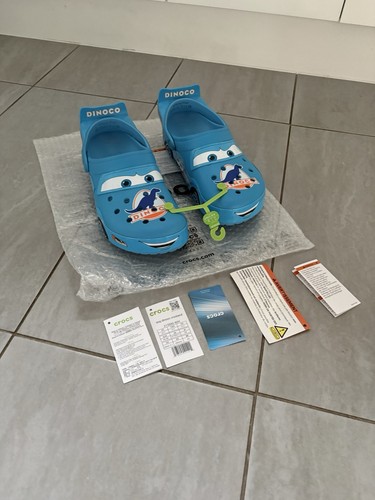 Lightning mcqueen dinoco - lightning, crocs