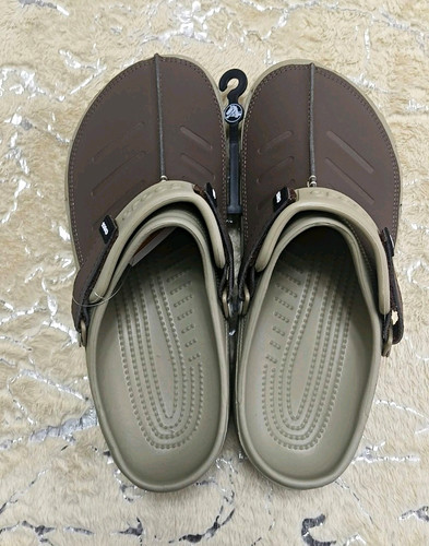 Crocs men brown - crocs, brown/beige