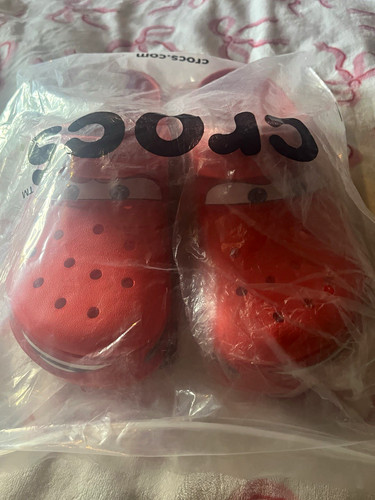 Crocs lightning mcqueen red - lightning,