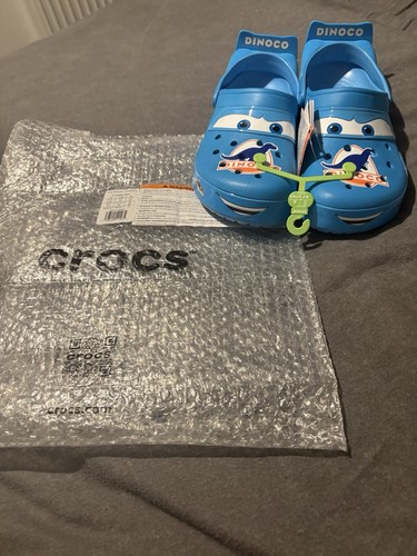 Lightning mcqueen dinoco crocs - mcqueen,