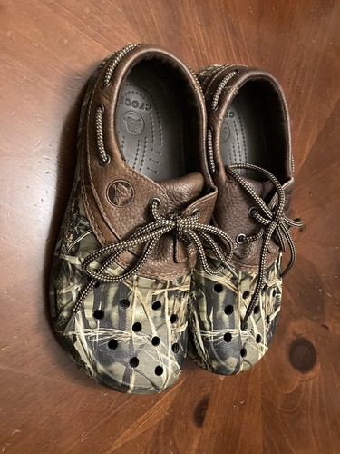 Crocs camo leather islander - camo,