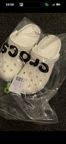 Crocs leigh white slip on - a-leigh, slip-on