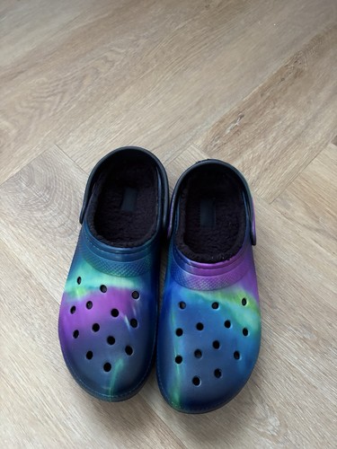 Multi coloured fleece - multi, lined