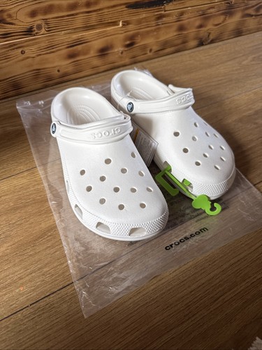 Mens croc white uk10 - mens,