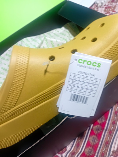 Crocs classic blunt toe - toe, rubber